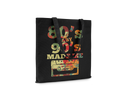 80's Baby Retro Cassette Tape Canvas Tote Bag, Reusable Shopping Bag with 80s 90s Theme Design