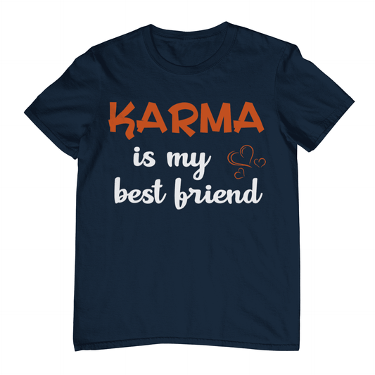 KARMA Funny Adult T-Shirt Online | Best Humorous T-Shirt | Unique Gift Idea