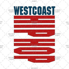West Coast Hip-Hop Custom DTF Transfer Print